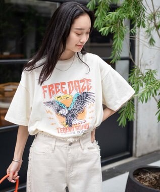 WEGO ピグメントBIGTシャツ