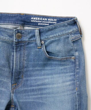 AMERICAN HOLIC スキニーフィットデニム Light Indigo