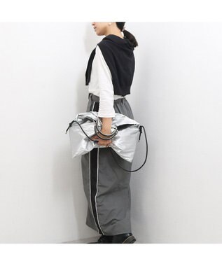 UNBILLION カシュカシュ cachecache / コンビ金手ハンドル2wayトート