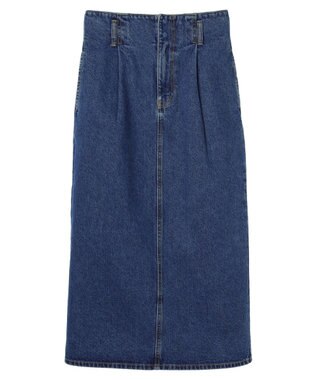 earth music&ecology ナローデニムスカート Medium Indigo
