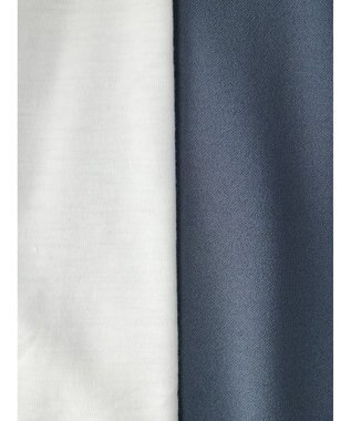 CRAFT STANDARD BOUTIQUE 梨地カットベスト＋Ｌ／Ｓ　ＴＥＥーＳＥＴ Blue