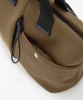 TOPKAPI 【Breath TOPKAPI】SORT ソート ネオプレン 2way A4 トートバッグ カーキブラウン