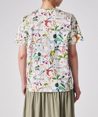 Paul Smith オールオーバープリント 半袖Tシャツ ホワイト