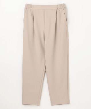 ANY L イージーケアライトストレッチテーパードパンツ ライトモカ