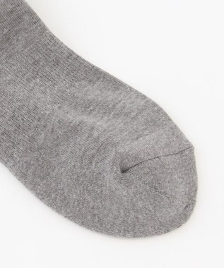 PW CIRCULUS 【WOMEN】【土踏まずをサポート】ロゴポイント ハイソックス グレー系