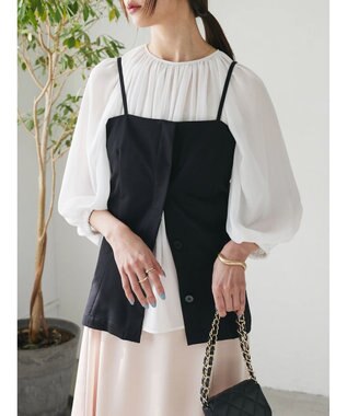 Green Parks AnriettMusee キャミビスチェ Black