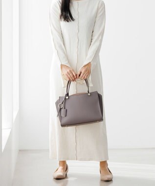 ACE BAGS & LUGGAGE Jewelna Rose セイディ・トートバッグ ミドルサイズ 16143 ジュエルナローズ モーヴグレー