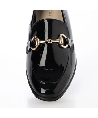 MODE ET JACOMO <carino>ビットローファー ブラックエナメル
