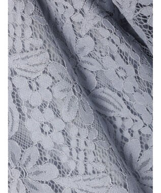 earth music&ecology フラワーレースブラウス Light Gray