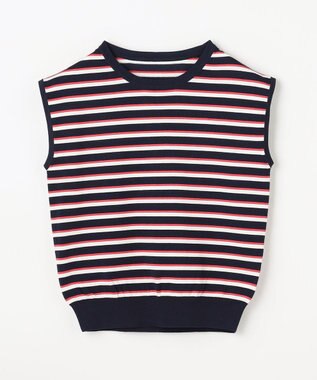 ANY ツインニットセット（ノースリーブニット＋カーディガン） エクリュ