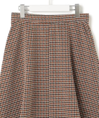 J.PRESS YORK STREET 【WOMEN】チェックジャガード スカート ブラウン系3