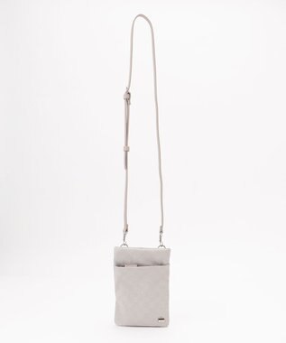 LA BAGAGERIE モノグラムデイリーミニマムポシェット アイボリー