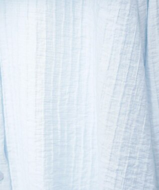 earth music&ecology ２ＷＡＹスクエアラッフルカラーブラウス Sax