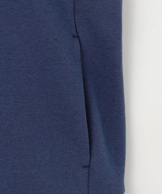 JOSEPH ABBOUD MOUNTAIN 【軽量/ソフト/イージーケア】ソフトダンボール ニット パーカー ネイビー系