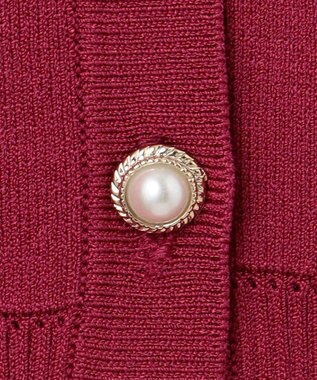 TOCCA 【洗える】DEW カーディガン ローズ系