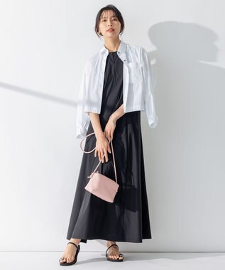 23区 【WEB限定】レザーポシェット ショルダーバッグ ピンク系