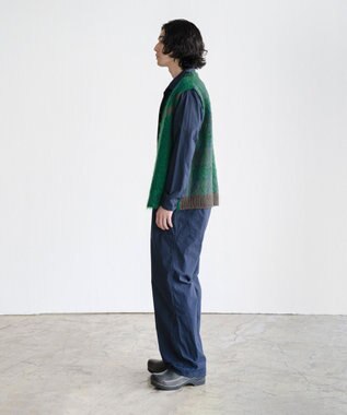 COQ MATAGI モヘアニットベスト グリーン