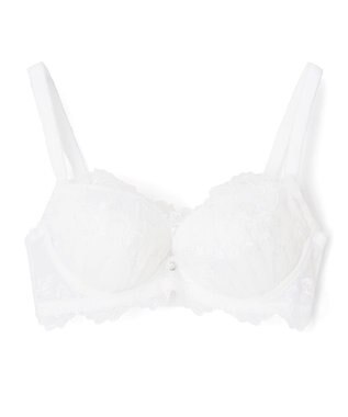 San-ai Resort（三愛水着楽園） 【エレガントコレクション2404】単品ブラEFGカップ  【northerly】 ホワイト