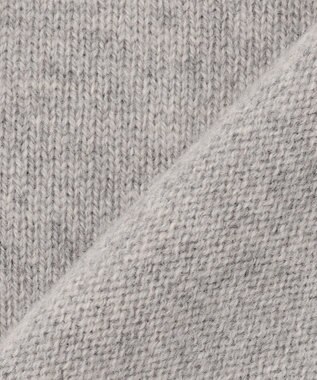J.PRESS YORK STREET 【WOMEN】ウールカシミヤ ハイネックニット ライトグレー系