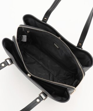 LA BAGAGERIE ベーシック　フェイクレザートート ブラック