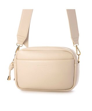 UNBILLION カシュカシュ cachecache / 2ショルダー付ボックスショルダー アイボリー