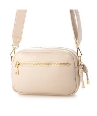 UNBILLION カシュカシュ cachecache / 2ショルダー付ボックスショルダー アイボリー