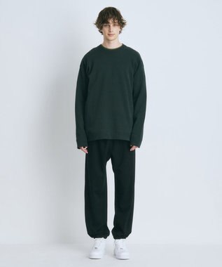 FINE WOOL COTTON URAKE | スウェットパンツ - UNISEX / ATON