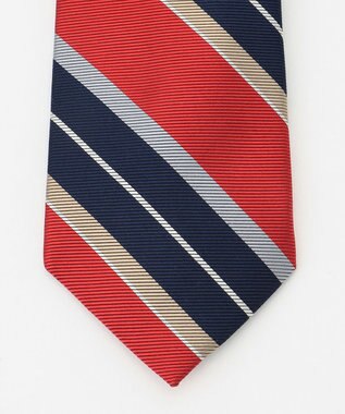 J.PRESS MEN シルクツイルストライプ ネクタイ ネイビー系2