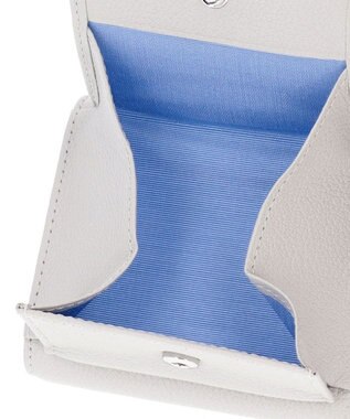 LANVIN en Bleu カリヨン 三つ折り財布 ライトグレー