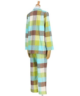 WACOAL パジャマ 【AVOCA×ワコール】 長袖 長ズボン 綿100%(本体) レディース BDX740 /ワコール メロン