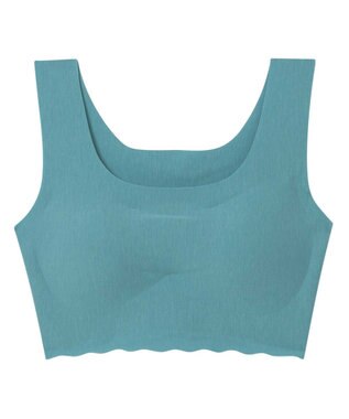 une nana cool 綿混フラット仕上げ　ノンワイヤーブラジャー　　【全サイズ同一価格】 VI