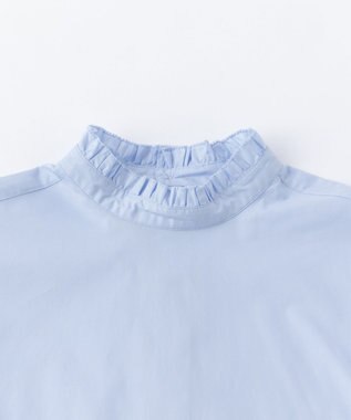 抗菌防臭】イージーケア フリルネック シャツ / UNFILO | ファッション 