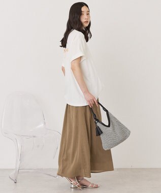 AMERICAN HOLIC BARロゴプリントTシャツ Off White