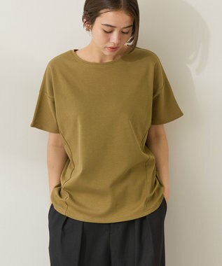 AMERICAN HOLIC 【接触冷感】フレンチスリーブコクーンプルオーバー Olive