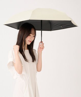 MOONBAT 【超コンパクト/自動開閉/晴雨兼用】Miracle Tech Protection(ミラクルテック プロテクション) 折りたたみ傘 プレーン 50cm ライトイエロー