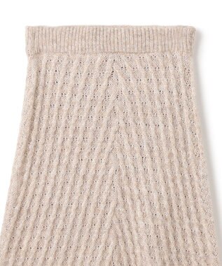 JOSEPH ファジーケーブル　フレアスカート Khaki