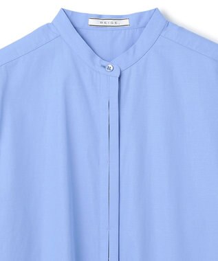 BEIGE， 【洗える】BICON / ロングシャツ Sax