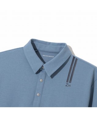 ZERO HALLIBURTON 【吸水速乾・UVケア】 ダブルリブ着心地ポロシャツZHG-M5S7c 82954 ライトブルー