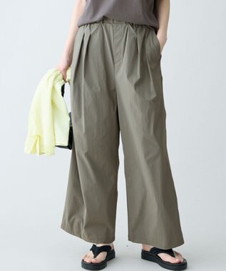 ANY L 撥水ナイロンタックパンツ