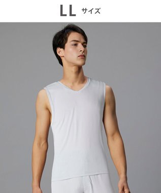 WACOAL MEN インナー　【ムレからの解放】　吸放湿性　吸汗速乾　通気性　ノースリーブ　/ブロス　GL3311 グレー