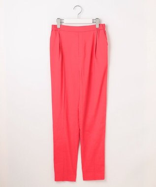 23区 S 【R(アール)】NALYA リネンストレッチ パンツ グァバピンク系