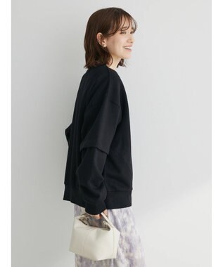 Green Parks ・ＳＵＧＡＲ　ＳＰＯＯＮ　２ｗａｙウラキモウプルオーバー Black