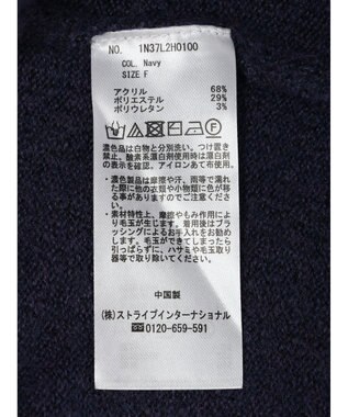 earth music&ecology ＦＬＵＦＦＹハイネックワンピース Navy