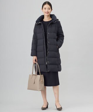 J.PRESS LADIES 【A4サイズ収納可・PC収納可】ポケット 通勤 トート バッグ ベージュ系