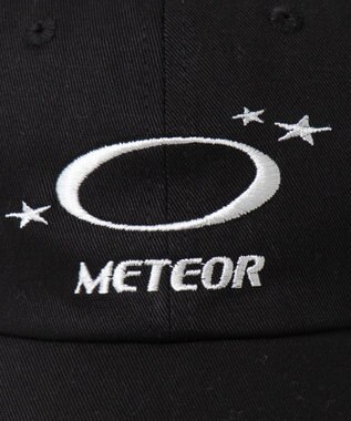 WEGO フロントバック刺繍キャップ ブラック