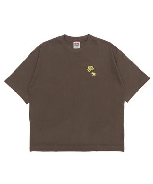 WEGO 【ユニセックス着用ITEM/SMLサイズ展開】別注BENDAVISワンポイントT（SS） ブラウン