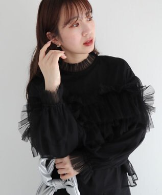 Green Parks ・ＥＬＥＮＣＡＲＥ　ＤＵＥ　チュールドッキングブラウ Black