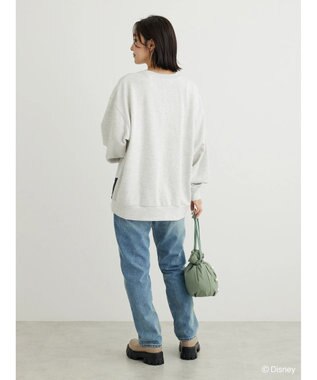 Green Parks Villains／フロントアート裏毛プルオーバー Oatmeal