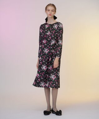 TOCCA 【洗える！】BOUQUETIER ドレス ブラック系5