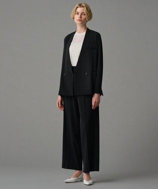 uncrave 【接触冷感・撥水・洗濯機洗い可】クールタッチツイル ジャケット（uncrave STANDARD） ブラック